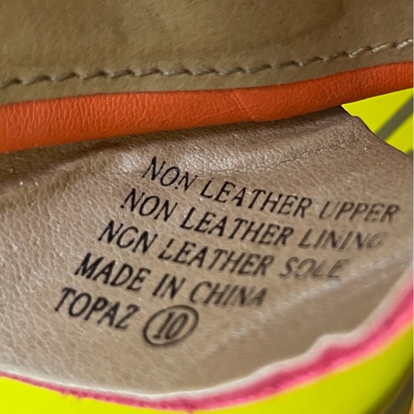 Therapy Topaz Plastic Wedges Size 10 Wide Fit - Picture 5 of 6